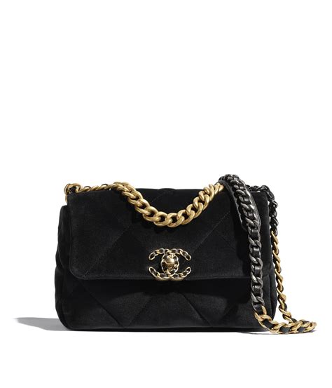 sac chanel velour|Handbags & Bags .